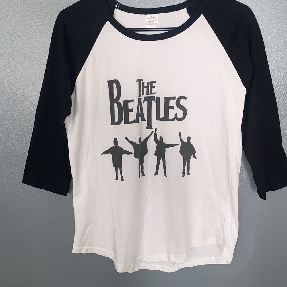 The Beatles half sleeve T-shirt . Petite XL size.